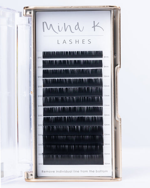 Mina K Lashes Premium Flat Lashes Mixed Tray